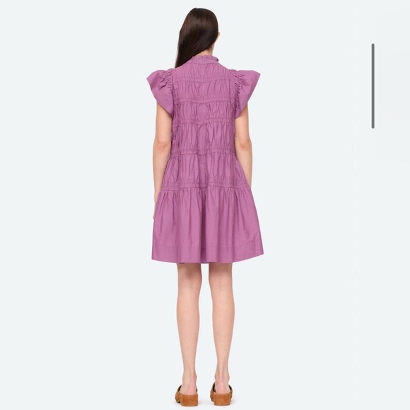 Sea Steph Flutter-Sleeve Tunic Dress Size small - Picture 5 of 14